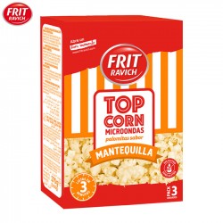 Palomitas Microondas Mantequilla Pack 3 Uds. (12Uds)