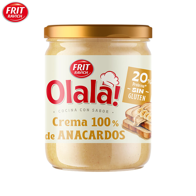 Crema 100% Anacardo 200 Grs. (12Uds)