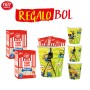 Palomitas Microondas 2xPack 3 Uds.+Bol (6Uds)