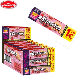 Bocaditos fresa 1'20 EUR (15Uds)