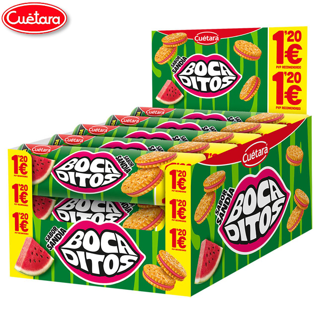 Bocaditos Sandía 1'20 EUR (15Uds)