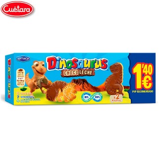 Dinosaurus Chocolate 1'20 EUR (12Uds)