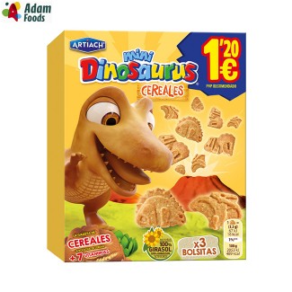 Mini Dinosaurus Cereal 120 Grs. 1'20 EUR. (12Uds)