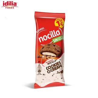 Nocilla Cookie & Cream 60 Grs. 1'30 EUR (12Uds)
