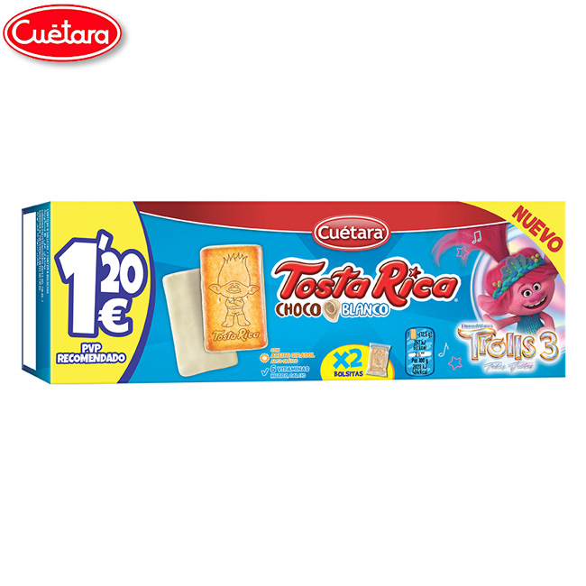 Tosta Rica Blanca 1'40 EUR (12Uds)
