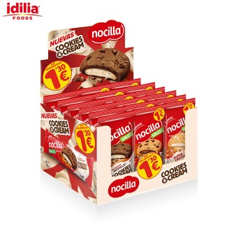 Lote Nocilla Cookies 1'30 EUR 18 Uds. (LOTE)