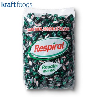 Respiral Regaliz 1 Kg. (1Uds)