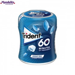 Trident 60 minutos Bote Menta (6Uds)