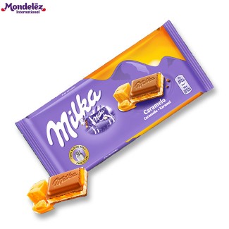 Milka 100 Grs. Caramelo (4Uds)