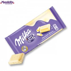 Milka 100 Grs. Chocolate blanco (4Uds)