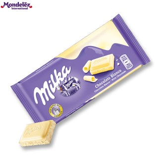 Milka 100 Grs. Chocolate blanco (1Uds)