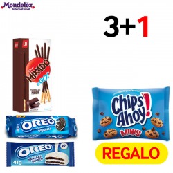 Galletas Mondelez 2023 3+1 88 Uds. (LOTE)