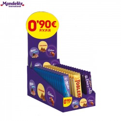 Milka & Toblerone  0'90 EUR 36 Uds. (LOTE)