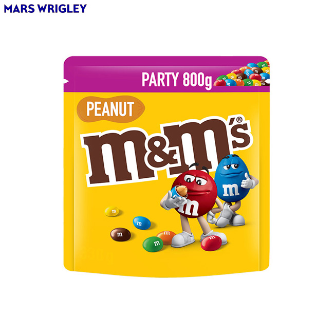 M&M'S Pouch Cacahuete 800 Grs. (1Uds)