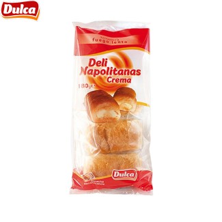 Dulca Napolitana Crema Pack 4 (1Uds)