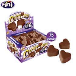 Corazones Choco Fini (75Uds)