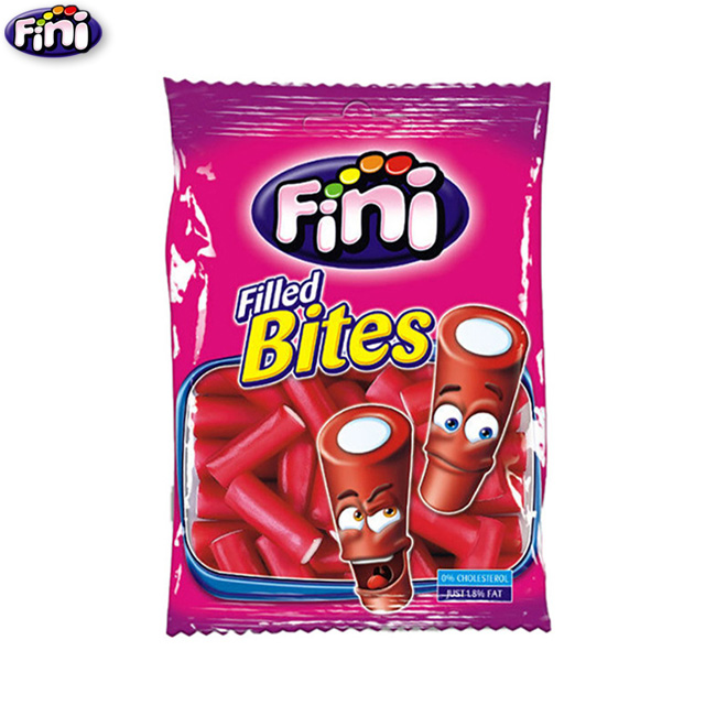 Taco relleno fresa  Fini 80 Grs. (12Uds)