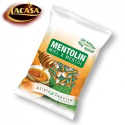 Mentolín Miel Limón Sin Azúcar 1 Kg. (1Uds)