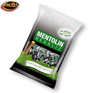 Mentolín Regaliz Sin Azúcar 1 Kg. (1Uds)