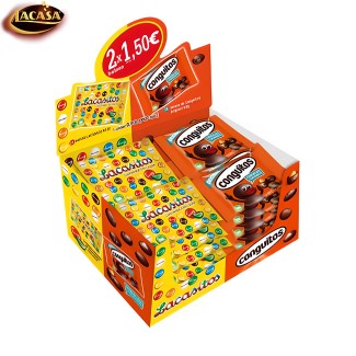 Lote Conguitos/Lacasitos 2x1'50 EUR 48 Uds. (LOTE)