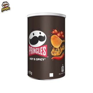 Pringles Hot&Spicy 70 Grs. (12Uds)