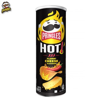 Pringles Hot Cheese 160 Grs. (1Uds)