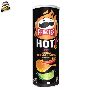 Pringles Flame Lime 160 Grs. (1Uds)