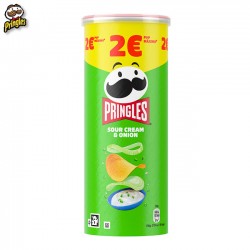 Pringles 2 EUR Sour Cream 125 Grs. (1Uds)