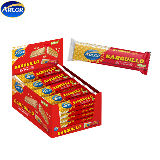 Barquillo Cacahuete 25 Grs. (25Uds)