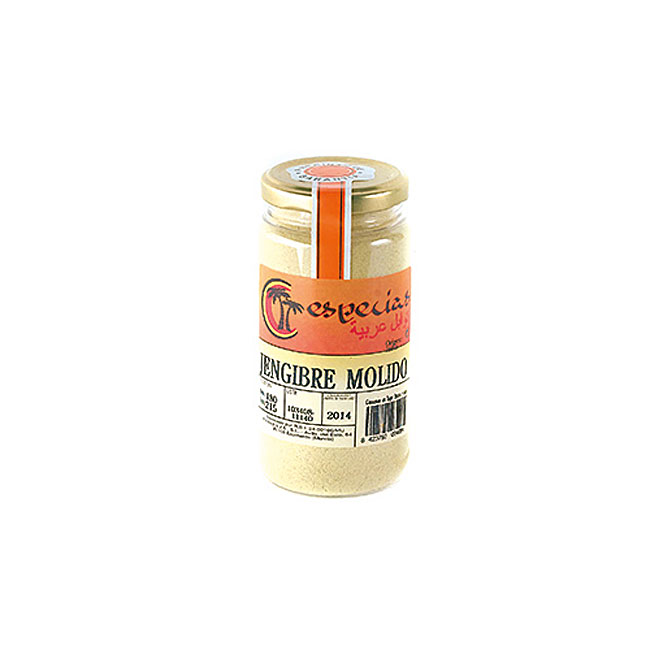 Jengibre molido 180 Grs. (12Uds)