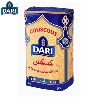 Dari Cous Cous Fine 1 Kg. (12Uds)