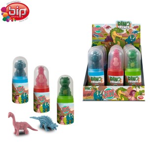 Lollipop Dinos + Toy (12Uds)