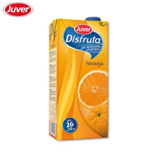 Juver Distruta Naranja 1 Litro (12Uds)