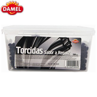 Damel Torcida Regaliz (200Uds)