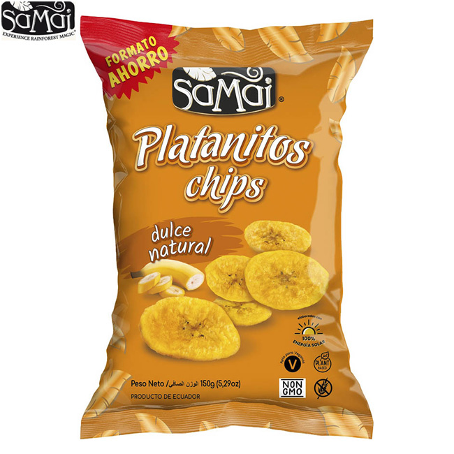 Samai 150 Grs. Platanito Dulce (8Uds)