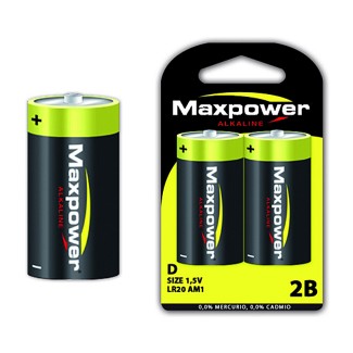 Pilas Maxpower  LR-20 BL2 (12Uds)