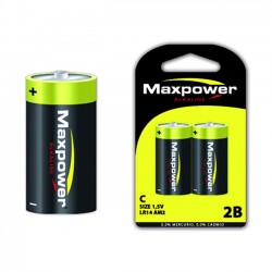 Pilas Maxpower  LR-14 BL2 (12Uds)