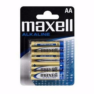 Pilas Maxell  LR-6 AA BL4 (12Uds)