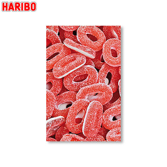Aros Fresa Haribo 1 Kg. (1Uds)