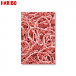 Spaguetti Fresa Haribo (225Uds)