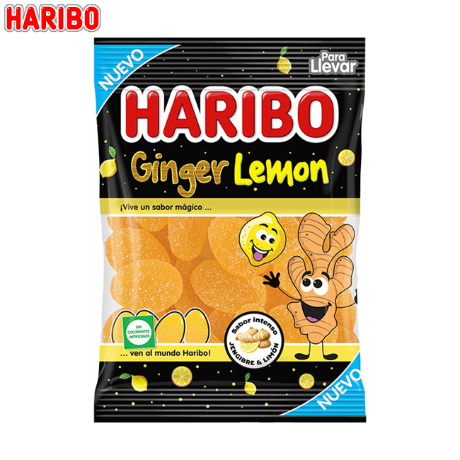 Ginger Lemon Haribo 100 Grs. (18Uds)
