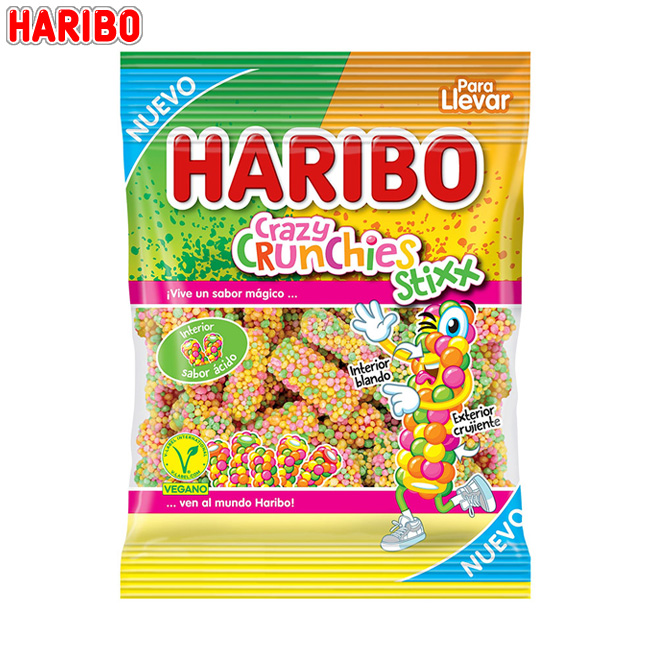 Crazy Crunches Haribo 70 Grs. (18Uds)