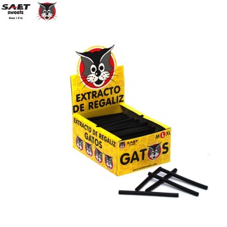 Regaliz Gatos L (200Uds)