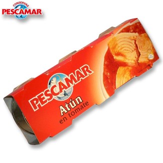 Pack Atún en tomate Pescamar (1Uds)
