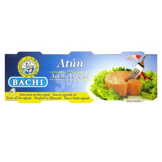 Bachi Atún Aceite Vegetal Pack (1Uds)