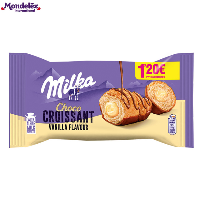 Croissant Vainilla 1'20 EUR (14Uds)