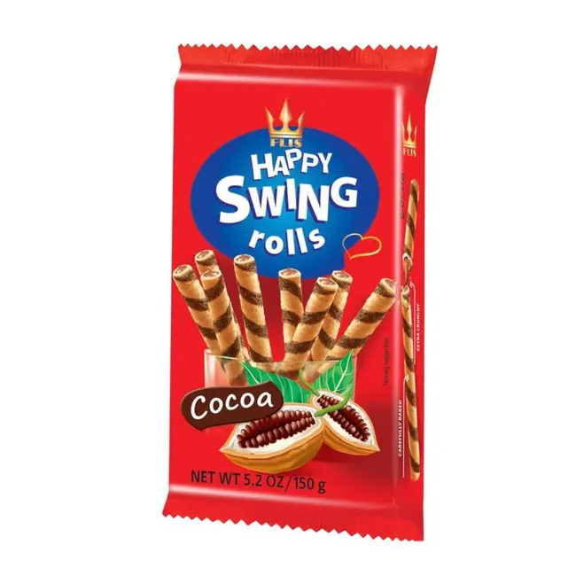 Happy Swing Rolls Chocolate (16Uds)